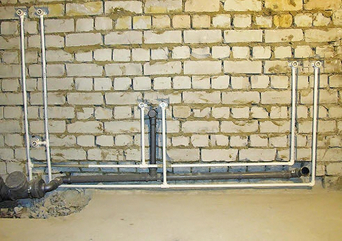 последовательная схема водопровода в квартире фото