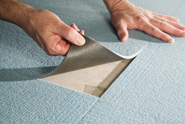 как укладывать ковровую плитку своими руками