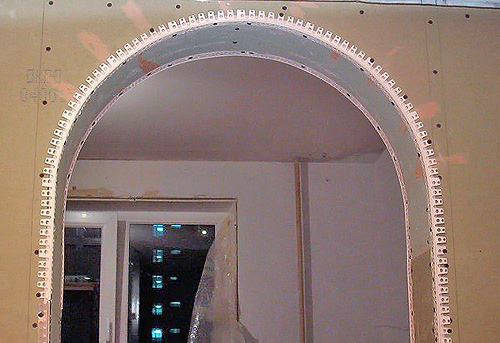 инструкция изготовления арки из гипсокартона своими руками