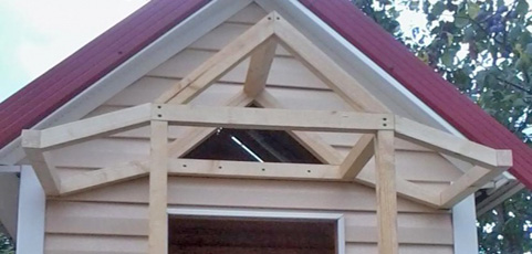 Строительство и утепление крыши дома из бруса. Конструкция мансардной крыши деревянного дома