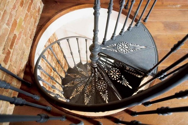 винтовые кованые лестницы фото