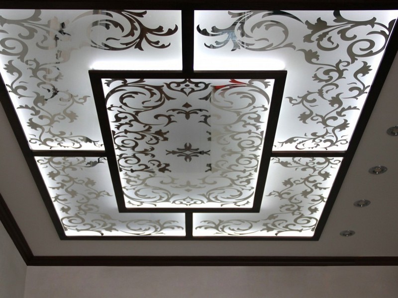 стеклянный потолок фото